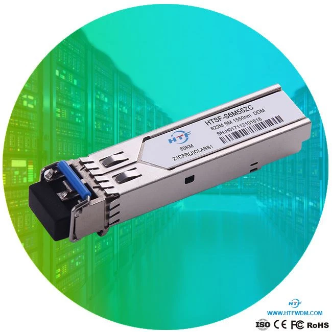 Simplex SFP Mode 1550nm 80km DFB SMF
