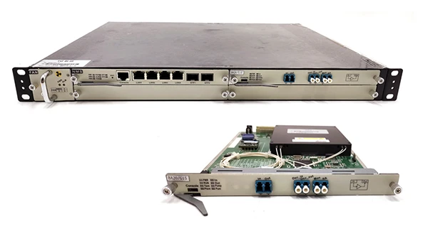 Amplificateur de suralimentation à fibre optique EDFA monté en rack DWDM 1U