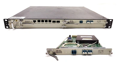 Amplificateur à fibre optique DWDM EDFA, châssis 1U